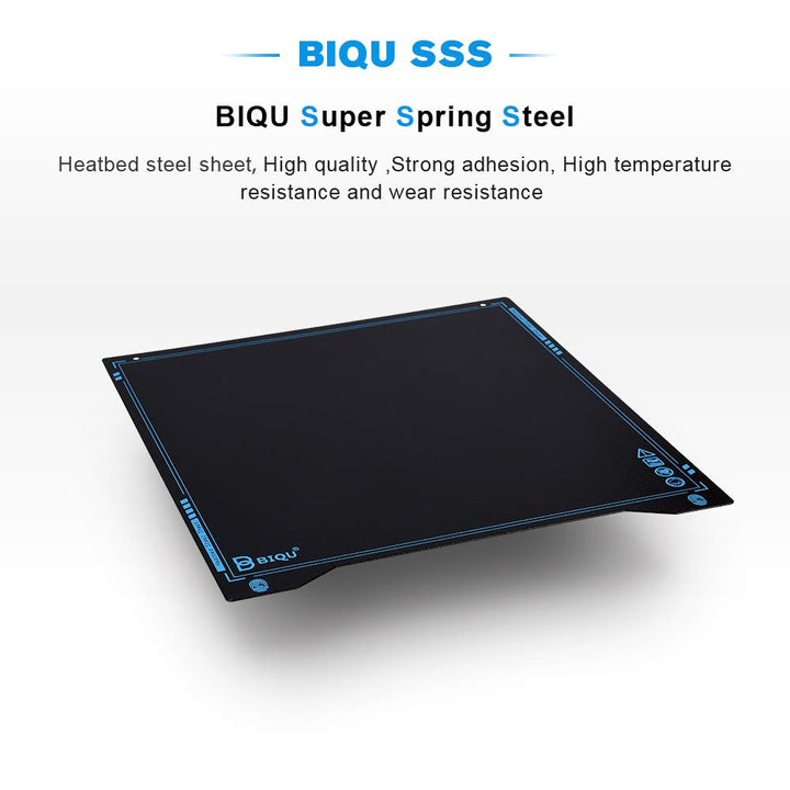 BIQU SSS Super Spring Stahlplatte Heizbettplattform 235 * 235 mm 3D Druckerteile für Ender 3/Ender3