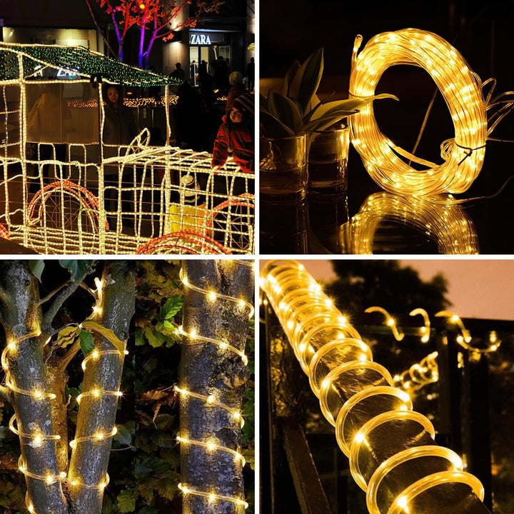 Randaco 30m LED Lichtschlauch, 720 LED Lichterschlauch Aussen, IP20 Deko und Beleuchtung LED Schlauc