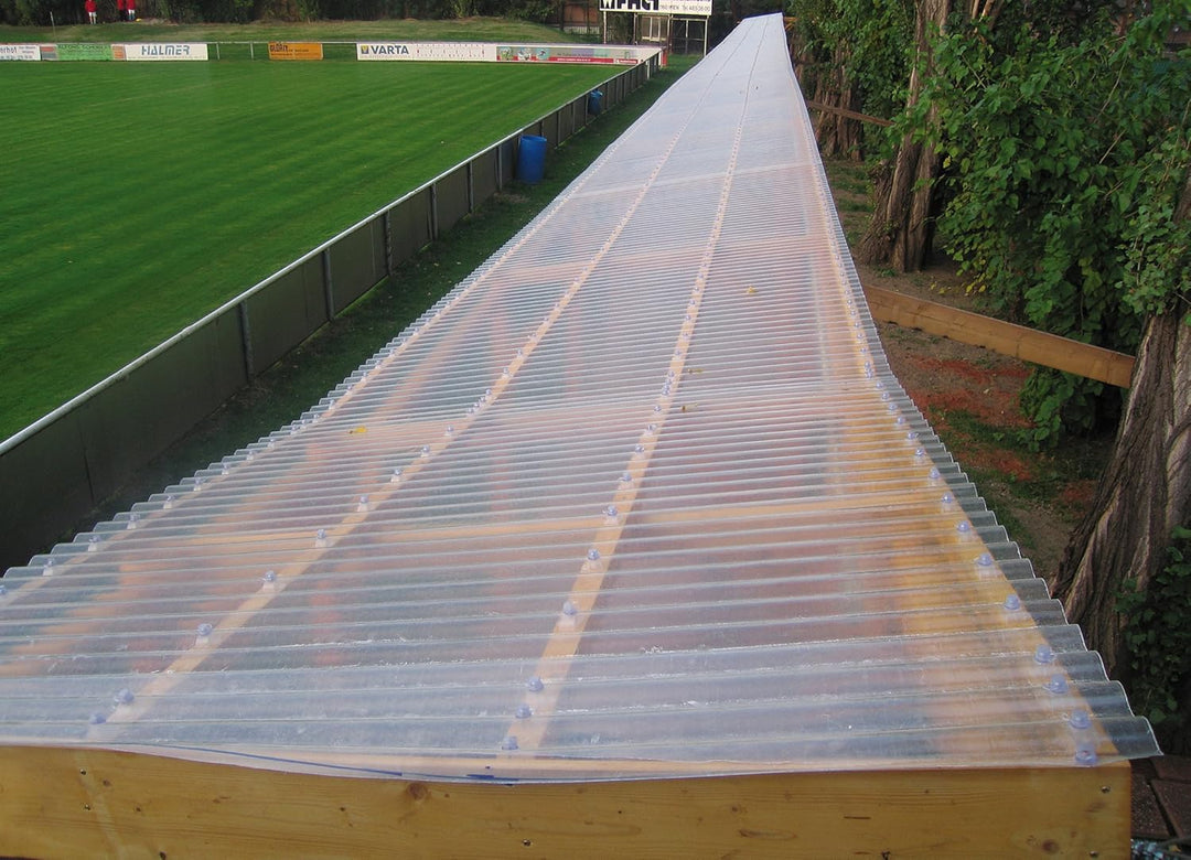 Polyester Wellbahn natur transparent Kurzrollen (10000 x 1500 mm), 10000 x 1500 mm