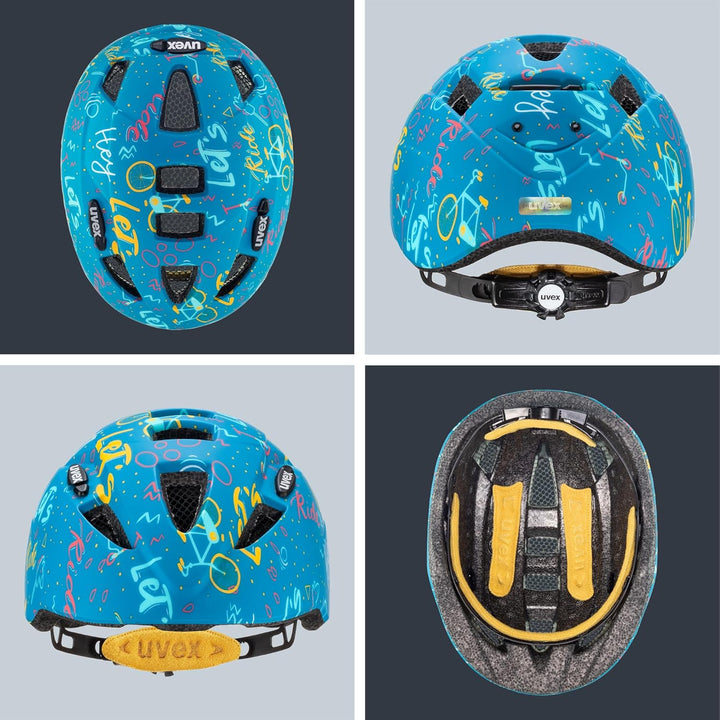 Fahrradhelm uvex Kid 2 cc Kinderhelm - let´s Ride mat 46-52 cm, 46-52 cm