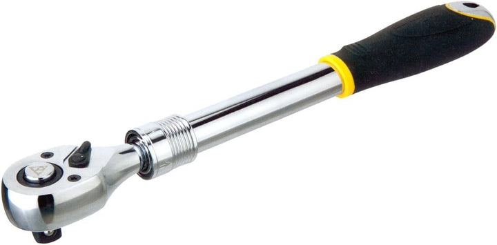 Topeak Unisex-Adult 1/2 Inch Drive Ratsche, Silver/Black, 34 (48) x 4 x 4 cm