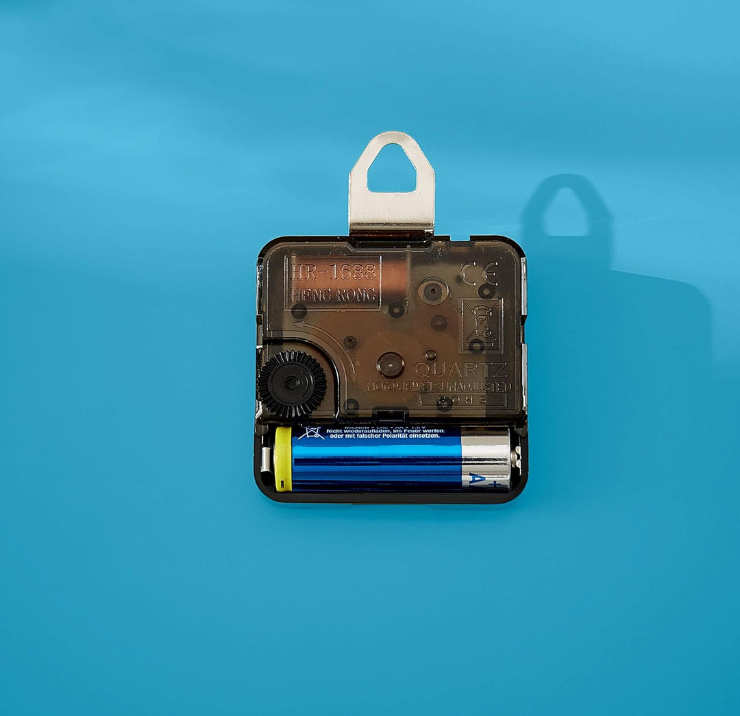 Leitz Wanduhr mit Glasoberfläche, Sanftes Blau, Cosy-Serie, 90170061, 32 x 32 x 5 cm Cosy Sanftes Bl