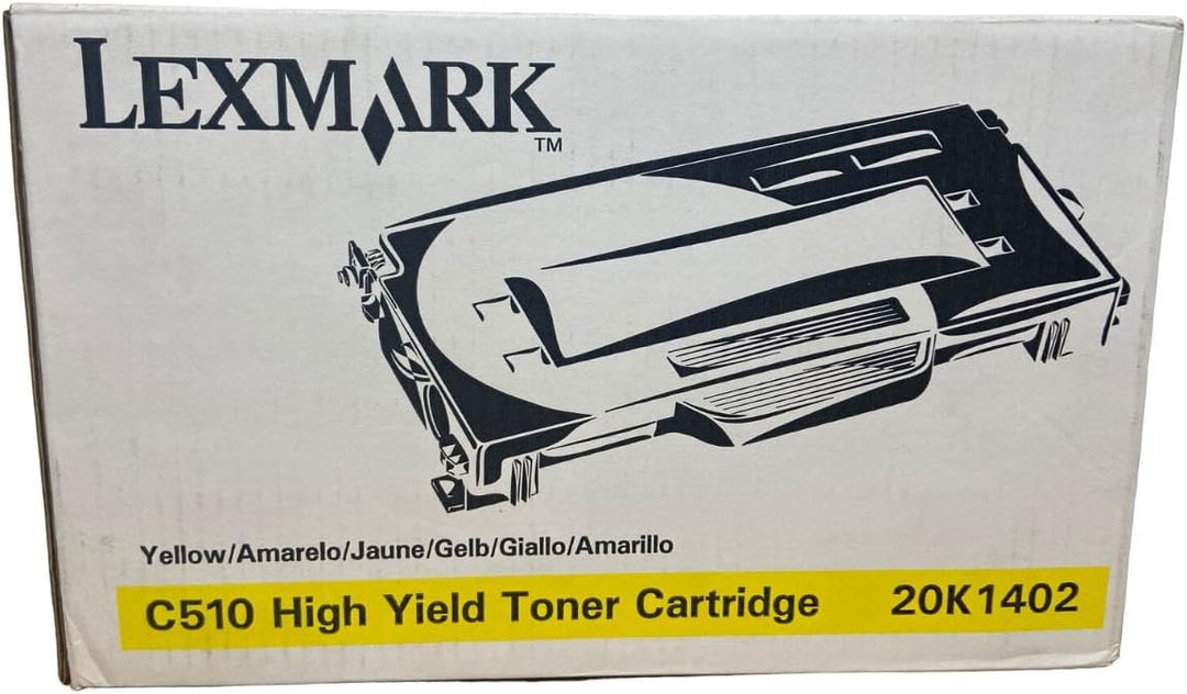 Lexmark Lasertoner gelb