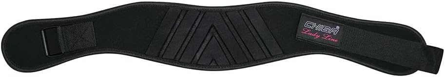 Chiba Damen Gürtel Nylon Performer XS Schwarz, XS Schwarz