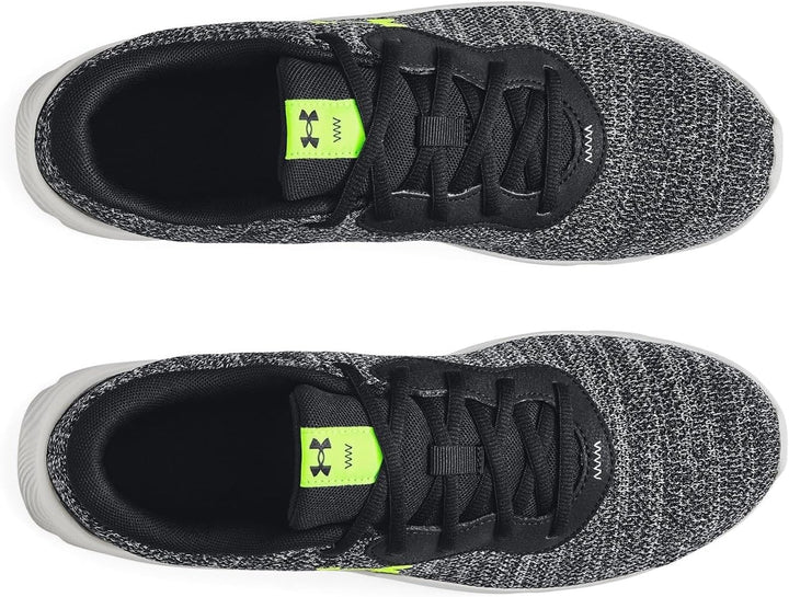 Under Armour Mojo 2 Visual Cushioning F107 Laufschuh Herren 41 EU Black Black Lime Surge, 41 EU Blac