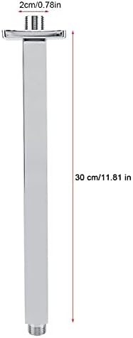 Dusche Arm Wand Quadrat Edelstahl Top Gerade Dusche Verlängerung Arme Rohr für Badezimmer Decke Dusc