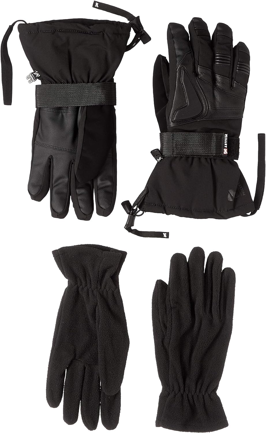 MILLET Herren Long 3 in 1 Dryedge Glove Handschuhe XL Black - Noir, XL Black - Noir