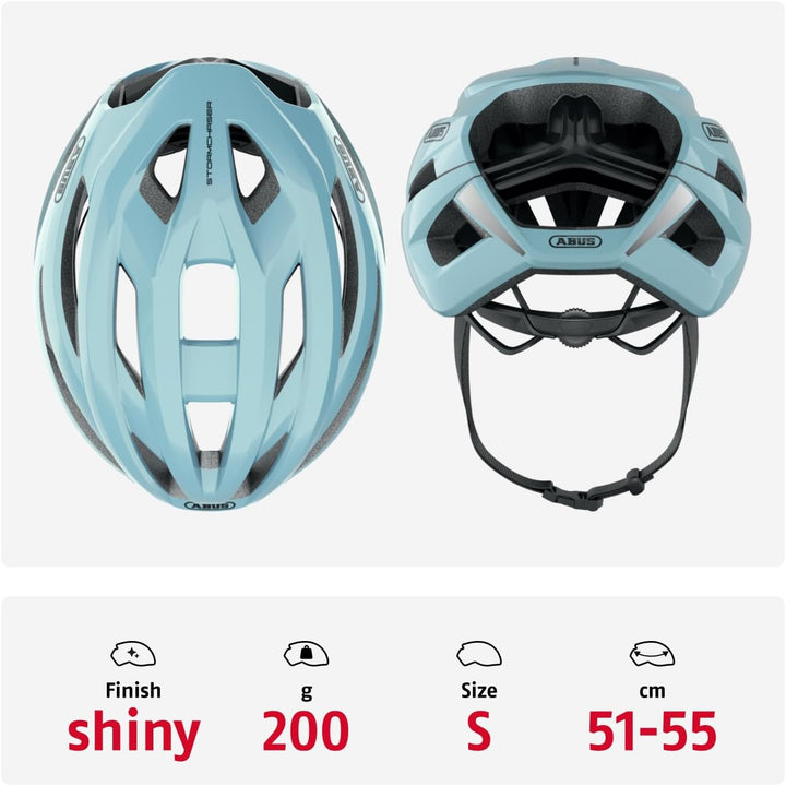 ABUS Rennradhelm StormChaser - Leichter und komfortabler Fahrradhelm für professionellen Radsport fü