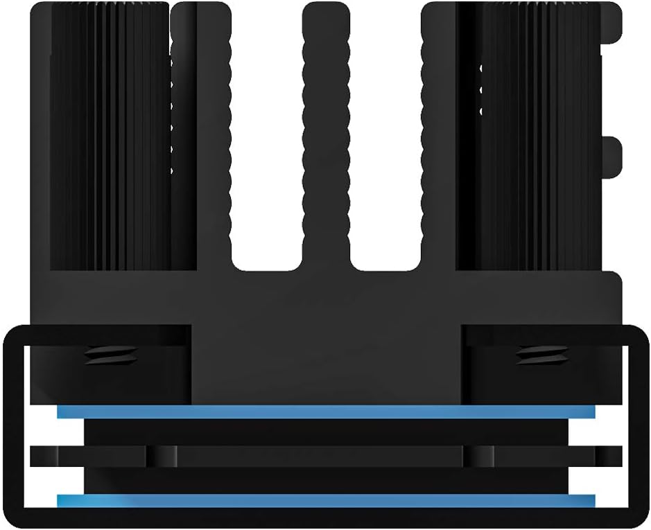 Archgon HS-1110 Kühlkörper für M.2 SSD 2280 PCIe NVMe/SATA Kühler, 20 mm Bauhöhe, Aluminium, 2x Wärm