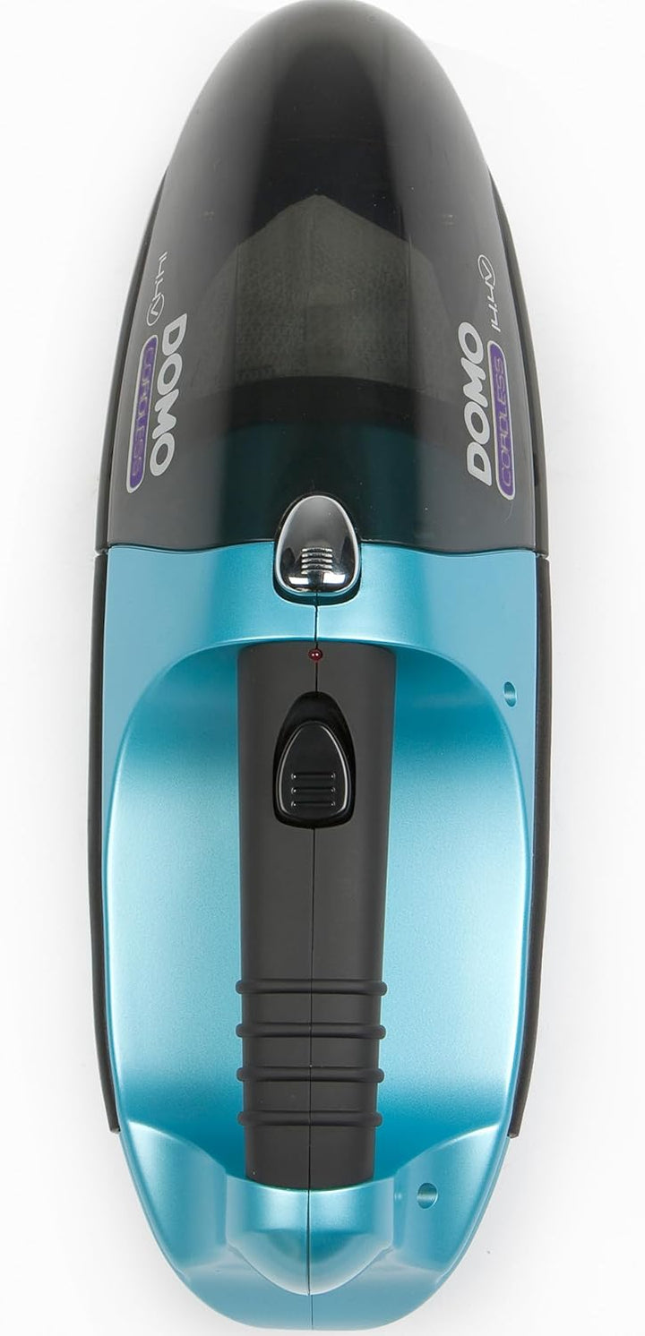 Domo DO211S Handstaubsauger mit motorisierter XL Rollbürste, kabelloser Staubsauger für Tierhaare, F