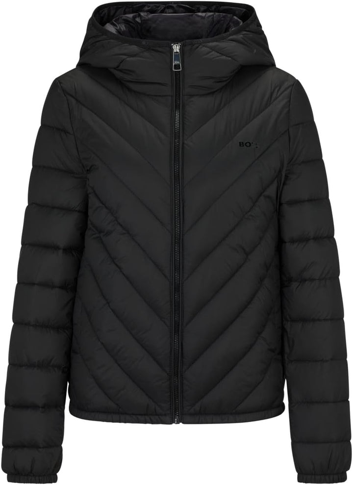 BOSS Damen C_palatto Outerwear-Jacket 40 Black1, 40 Black1