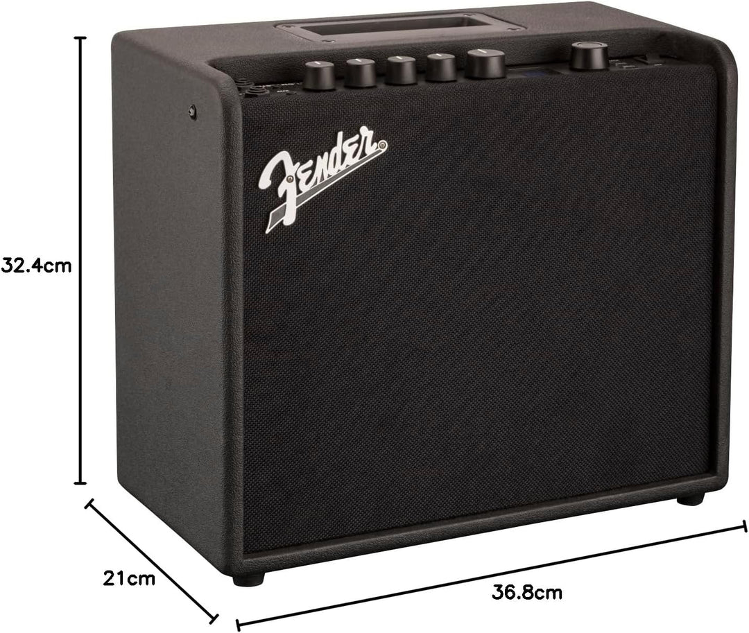 Fender Mustang LT 25 Combo Gitarrenverstärker – Geeignet für E-Gitarre LT25 (25W) Single, LT25 (25W)