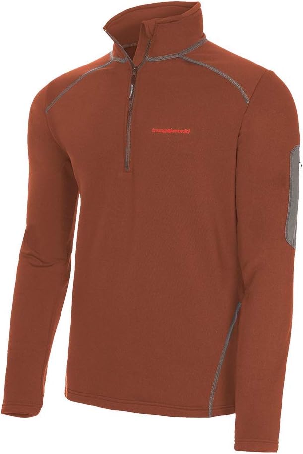 Trangoworld Herren Mogao Pullover 3XL Rostrot, 3XL Rostrot