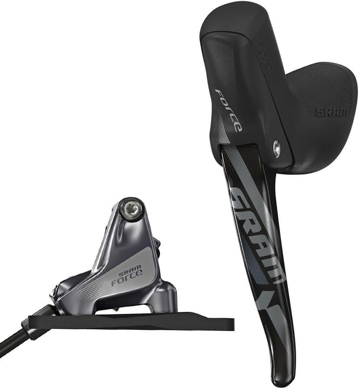 Sram Road Unisex – Erwachsene Scheibenbremse Hydraulische Links Vorderradbremse Bremshebel, grau/Sch