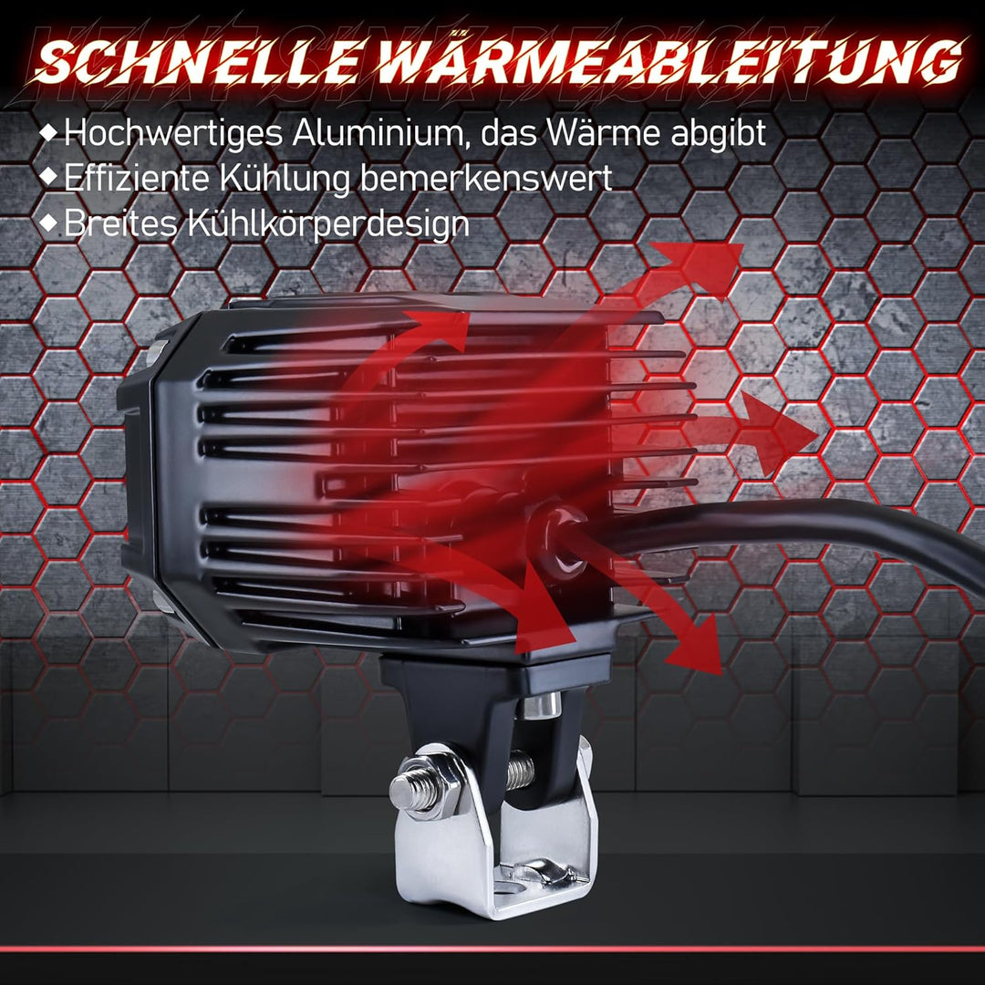 LED Gabelstapler Lichter rote LED gerade Linie Gabelstapler Sicherheitslicht 10W DC 10-80V Lagerhaus