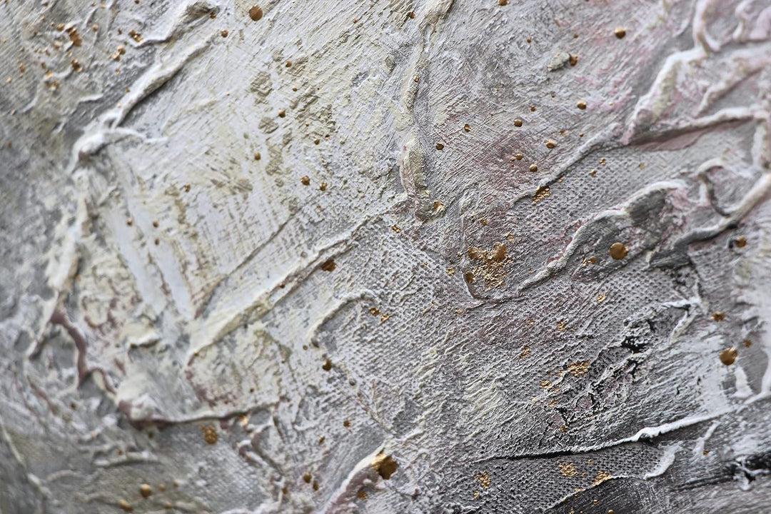 YS-Art Abstrakt Acryl Gemälde auf Leinwand traumhaftes Pärchen handgemalt Wandbilder Wohnzimmer mode