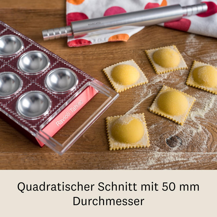 Marcato Ravioli Tablet Rot - Ravioliform, Rot