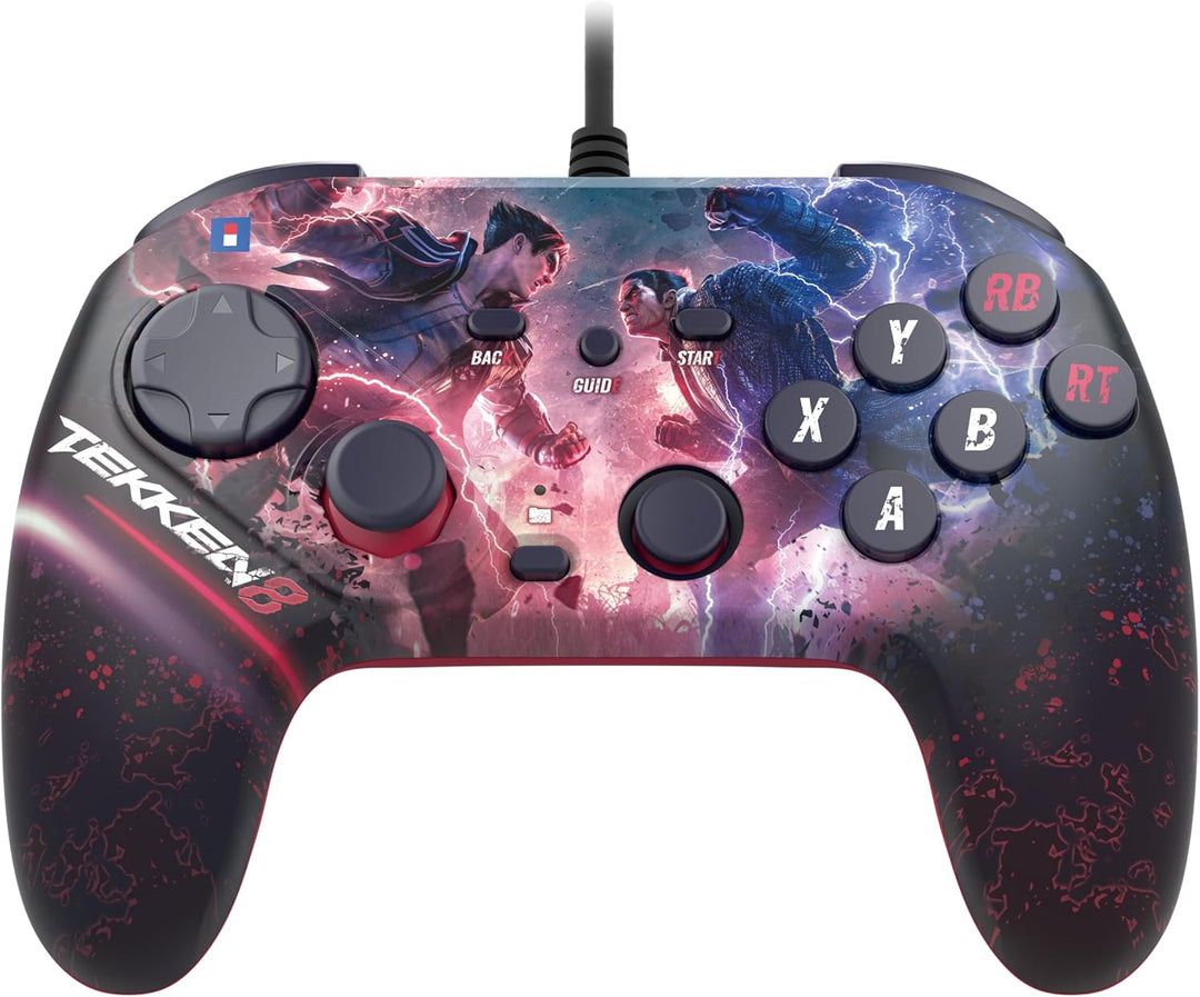 HORI Fighting Commander OCTA TEKKEN 8 Edition - Kampfspiel Controller für PC - Offiziell Bandai Namc