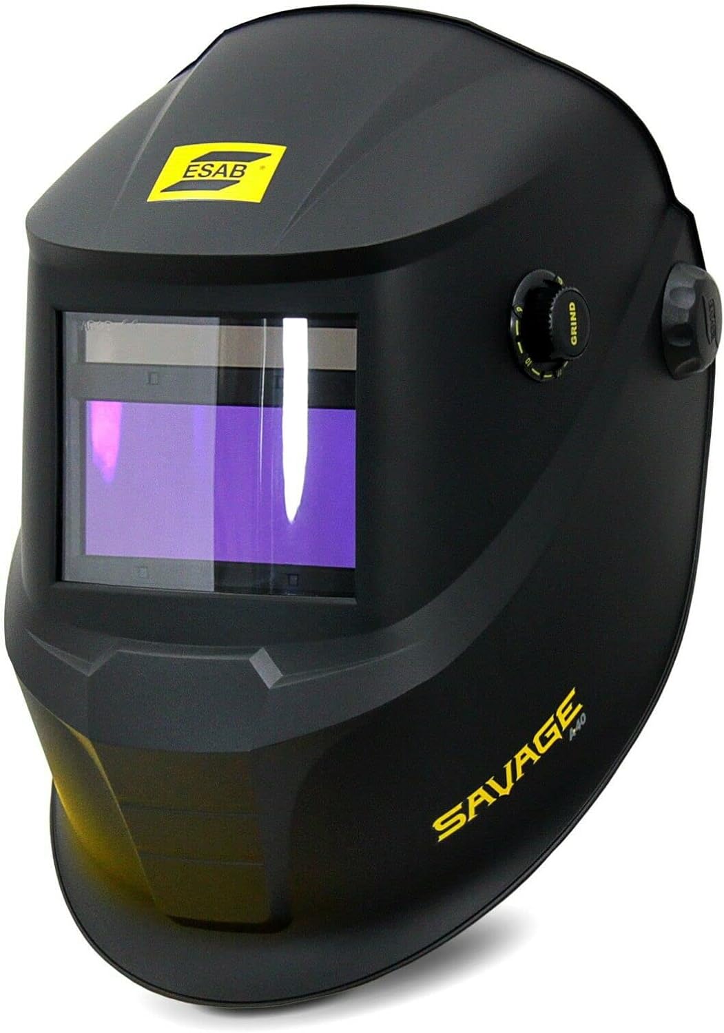 dba_ESAB Savage A40 +PAPR AIR Professioneller Schweissmaskenhelm automatisch 1/1/1/2, Schwarz