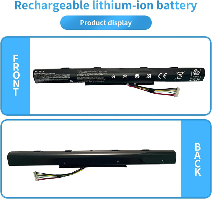 AS16A7K AS16A5K AS16A8K KT.00605.002 Laptop Batterie Ersatz für Acer Aspire E15 E5-475 E5-475G E5-57