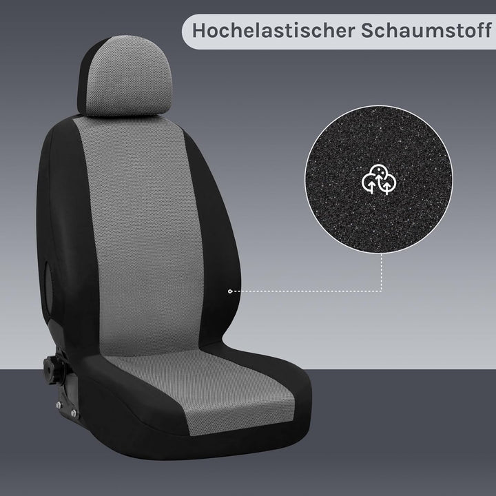 WOLTU AS7333 Auto Sitzbezüge universal Grösse, 1+2 Sitzbezug Schonbezüge aus Polyester aus Polyester