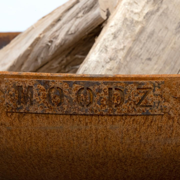 MOODZ Outdoor Living Sockel für Feuerschale zu Ø100 cm - Sockel von Cortenstahl - Design-Sockel für