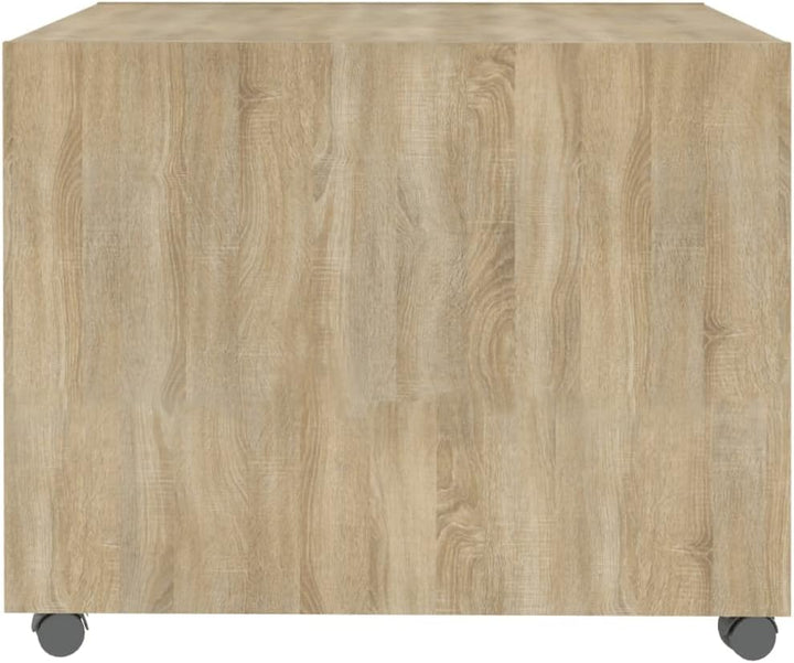 FIRBNUS Blumentisch Braun 55x55x40 cm BĂŒrotisch Beistelltisch Holz Wohnzimmertisch Modern StabilitĂ€t
