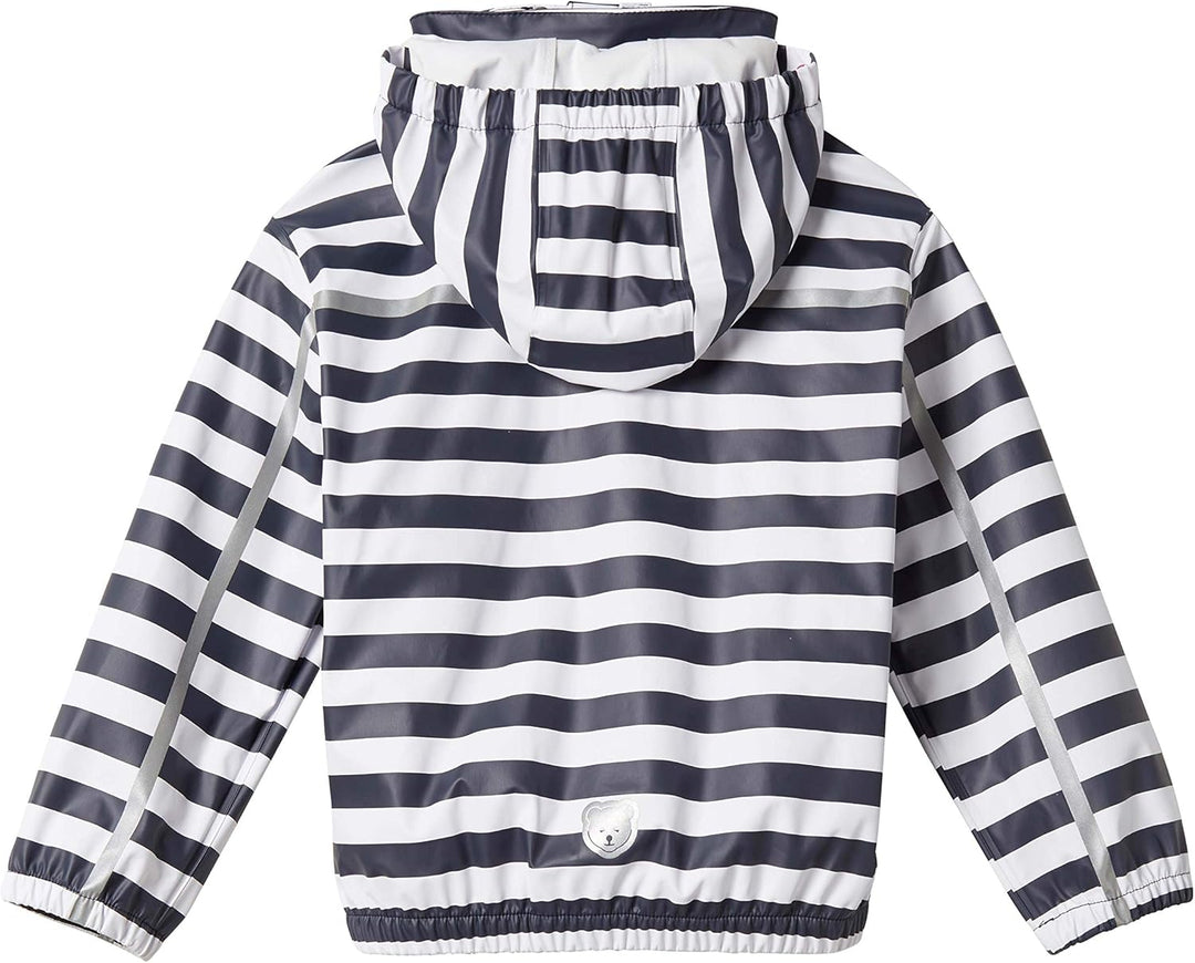 Steiff Jungen Rainjacket Regenjacke 110 Blau (Black Iris 3032), 110 Blau (Black Iris 3032)