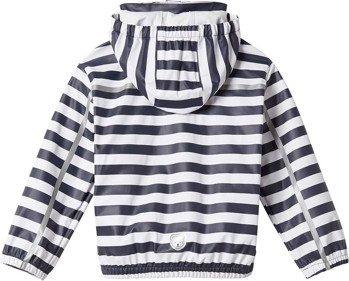 Steiff Jungen Rainjacket Regenjacke 110 Blau (Black Iris 3032), 110 Blau (Black Iris 3032)