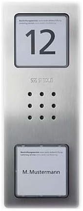 Siedle&Söhne Audio-Türstation CA 850-1 E Siedle Compact In-Home-Bus Türstation für Türkommunikation