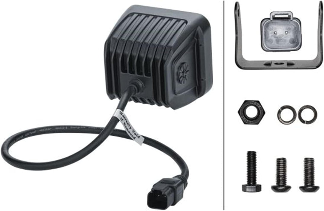 HELLA LED Scheinwerfer Black Magic Cube 3.2" - 12/24V - 3000lm quadratisch Zusatzscheinwerfer - Anba