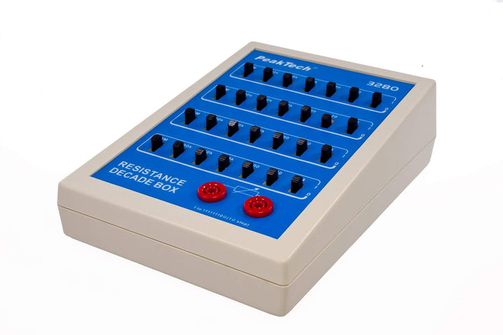 PeakTech Widerstandsdekade 1Ω bis 11.111 MΩ mit 1Ω Auflösung, 1 Stück, P 3280
