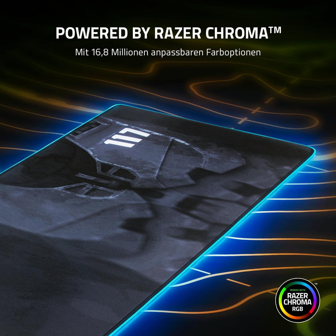 Razer Goliathus Extended Chroma (Halo Infinite Edition) - Extra grosse weiche XXL Gaming Maus-Matte