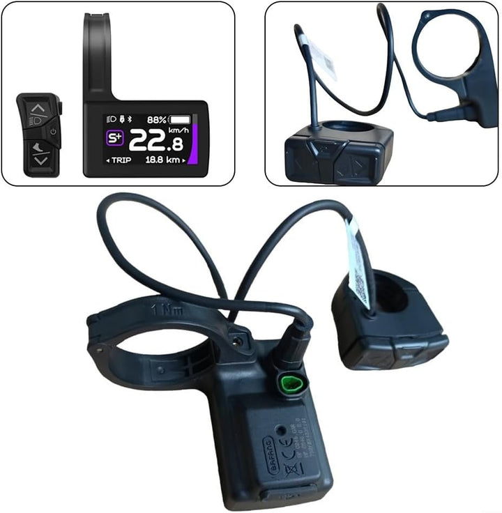 E-Bike Display E-Bike DPC245 Bluetooth 5.0 LCD CAN Protokoll Display für Bafang Zentralmotor M560 M6