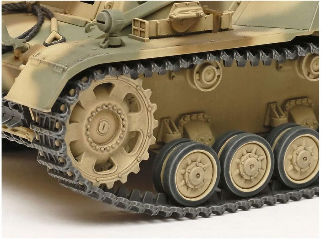 TAMIYA 35367 - 1:35 Deutsche Panzer-Haubitze Hummel (3)Sp.Prod., Modellbau, Plastik Bausatz, Basteln