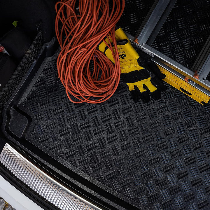 M MOTOS Antirutschmatte Auto Kofferraummatte passt für Jeep Compass II MP/552 2017-2021 Kompletter S