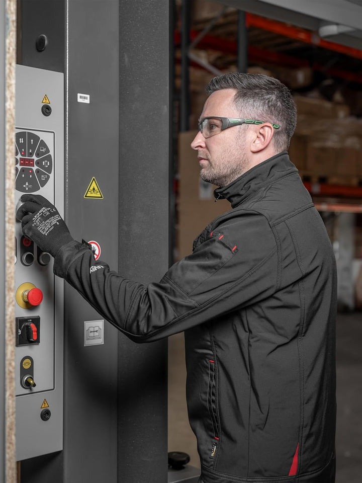 uvex i-works Schutzbrille, Arbeitsschutzbrille mit supravision excellence Technologie, kratzfest & b