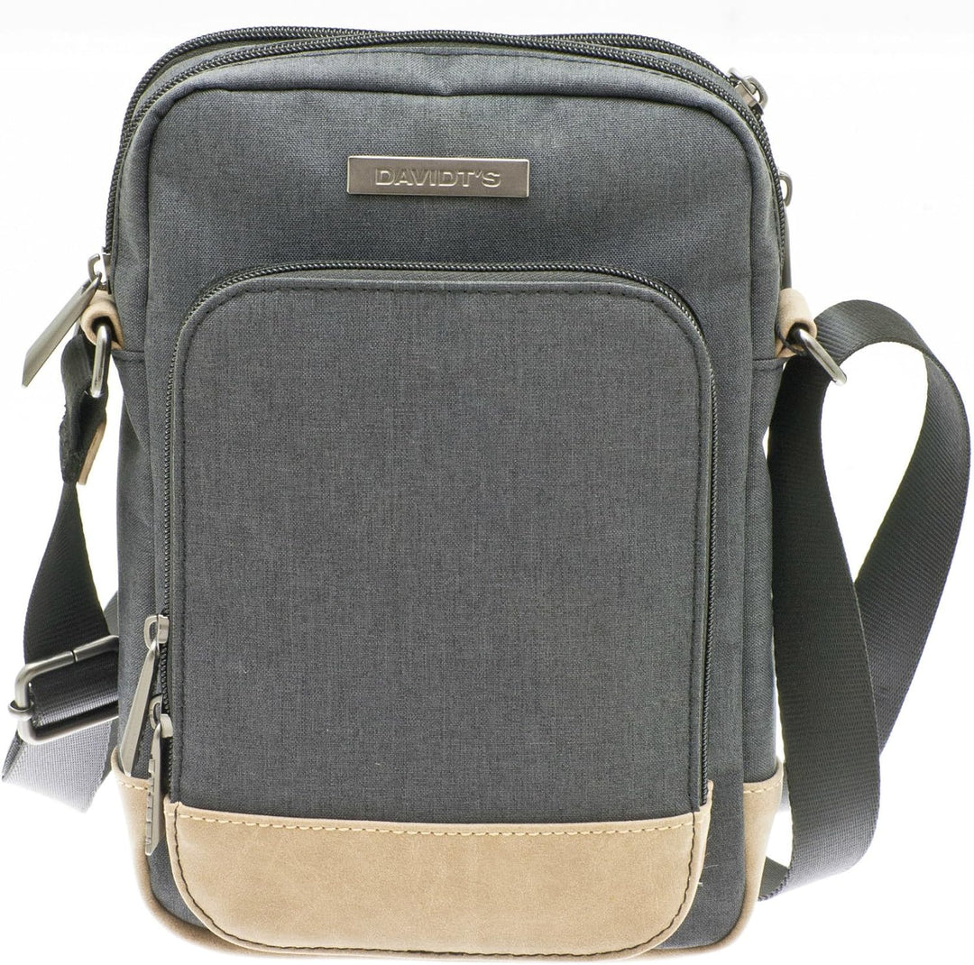 Bowatex Davidts Flugumhänger Umhängetasche 25x17x10 cm Anthrazit 258 010