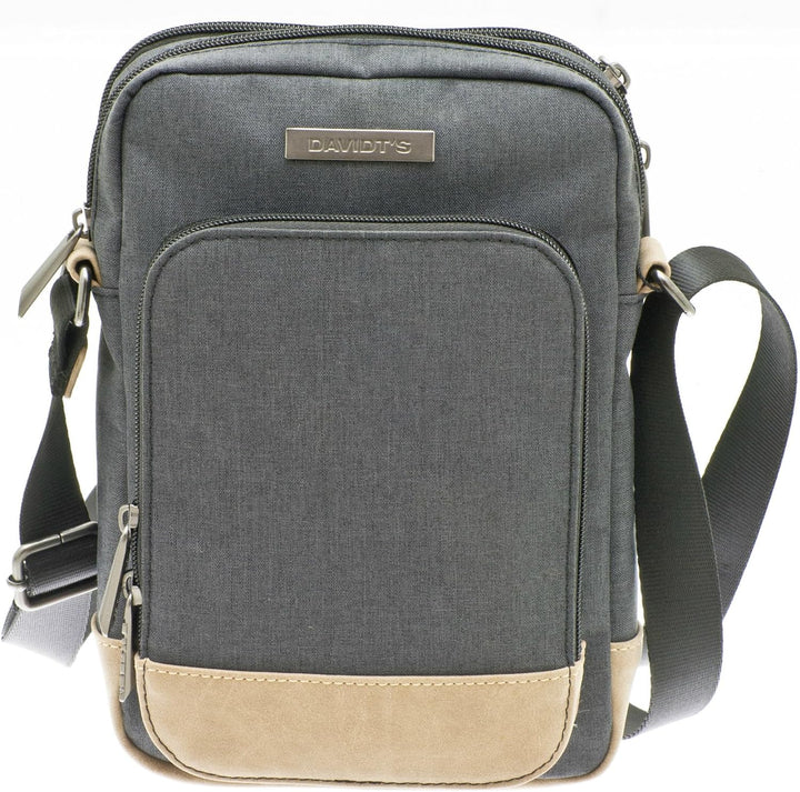 Bowatex Davidts Flugumhänger Umhängetasche 25x17x10 cm Anthrazit 258 010