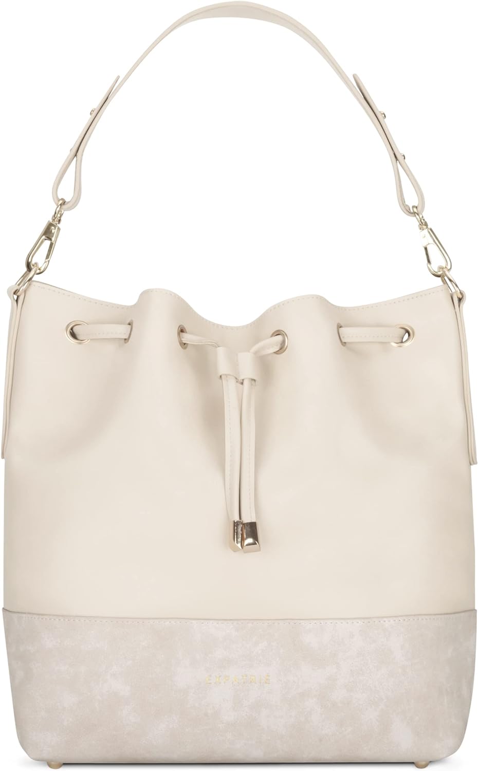 Expatrié Beuteltasche Damen - Sarah Medium - Handtasche aus Veganem PU Leder - Umhängetasche für Cit