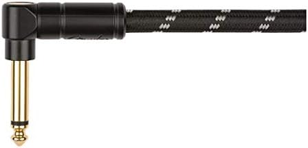 Fender© Deluxe Coil Cable, 30', Bk Tweed, 0990823060 Schwarzer Tweed Gerade 9M/30FT Single, Schwarze