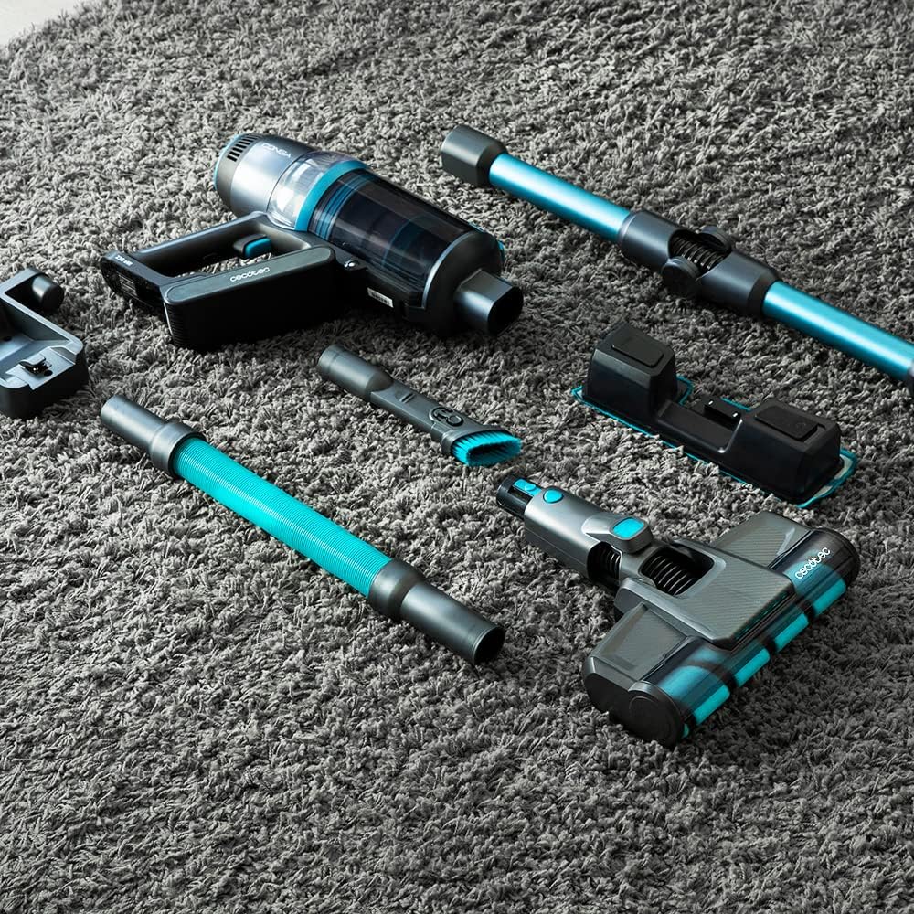 Cecotec Akku-Staubsauger Conga Rockstar 2500 Advance ErgoWet. 680 W, digitaler Motor, Jaliscazo-Bürs