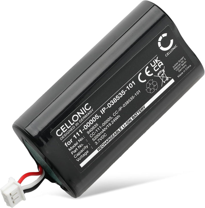 CELLONIC® Ersatzakku 111-00005, IP-038535-101 für Sonos Roam Lautsprecher Musikbox Akku 5200mAh Soun