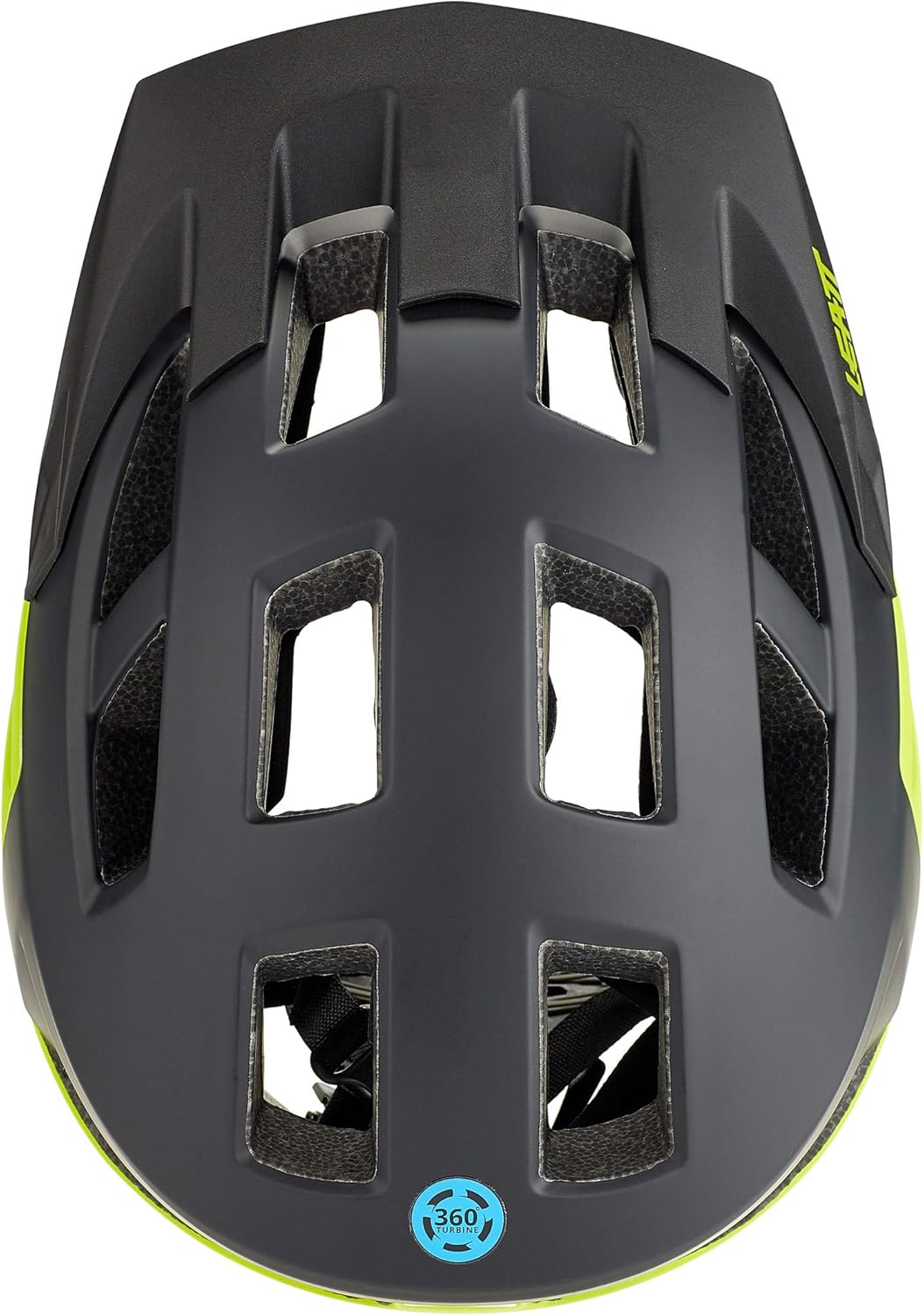 Leatt 1018450110 MTB-Helme, Schwarz/Limette, Taille : S