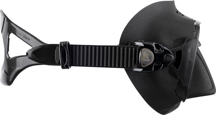 Cressi Calibro Tauchmaske Schwarz/Schwarz, Schwarz/Schwarz