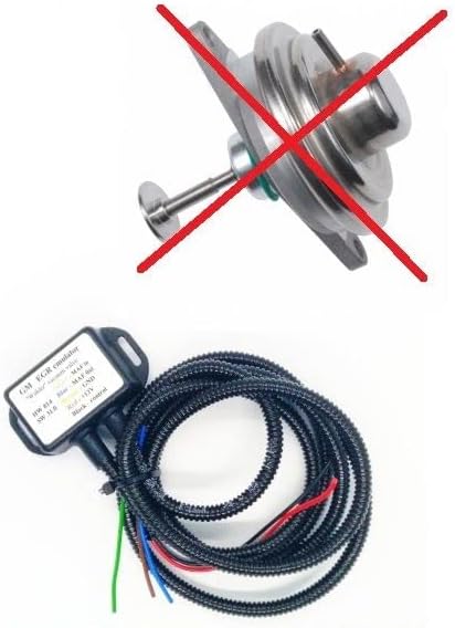 TBVPARTS EGR Ventil-Emulator mit Vakuumsteuerung 2.0 / 2.2 DI DTI Ringventil Astra G Omega B Vectra