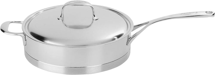 DEMEYERE Atlantis Schmorpfanne mit Deckel, 2,6 l, 41424A-41524, Edelstahl 3-qt Edelstahl, 3-qt Edels