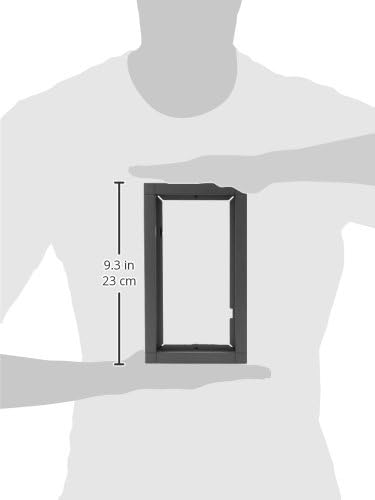 Siedle Kombirahmen 2 Module KR 611-2-1-0 Dg, dunkelgrau glimmer, 4919369