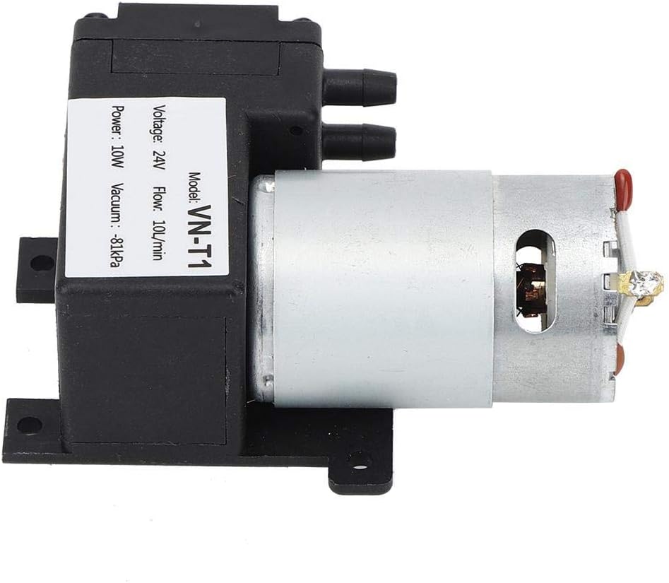 Vakuumpumpe DC 12V/24V Mini, 10L/min geräuscharmer Luftkompressor VN-T1((DC24V)), (Dc24v)