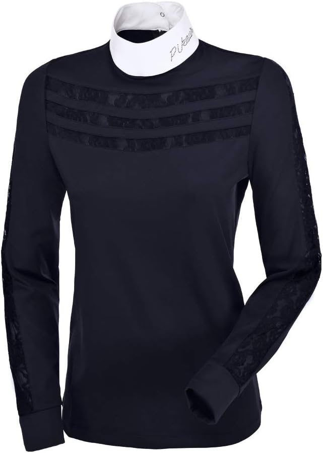 Pikeur DamenTurniershirt Adelina 42 Blau, 42 Blau